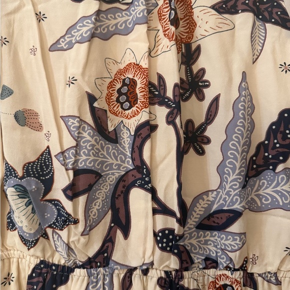 Caballero Kelsie Pocket Dress Cupro Flower Print Size M - Picture 6 of 6